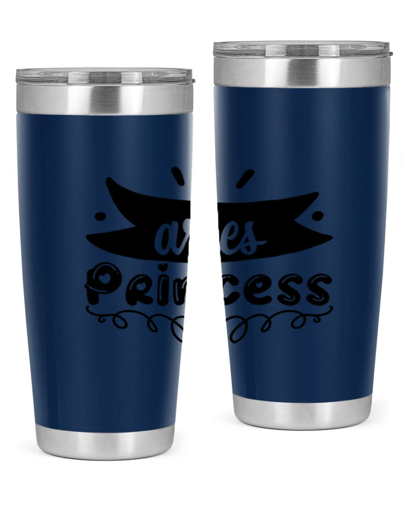 Aries princess 116#- zodiac- Tumbler