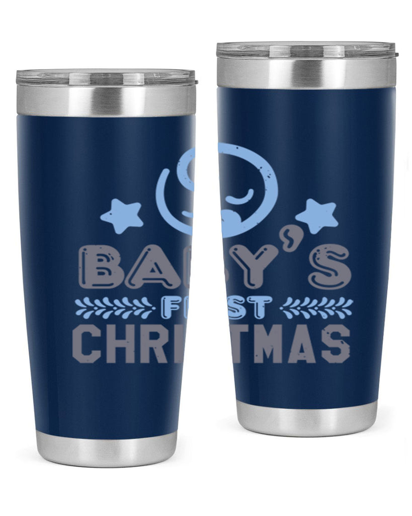 Baby First Christmas Style 2#- baby shower- tumbler