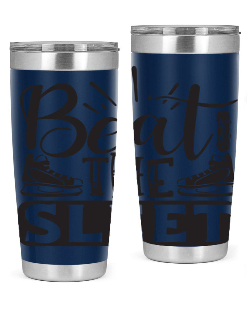 Beat the sleet 24#- winter- Tumbler
