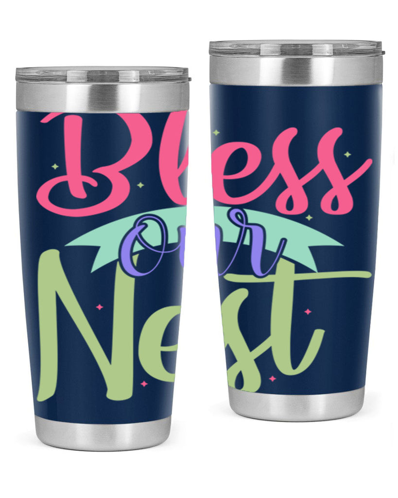 Bless our nest 49#- spring- Tumbler