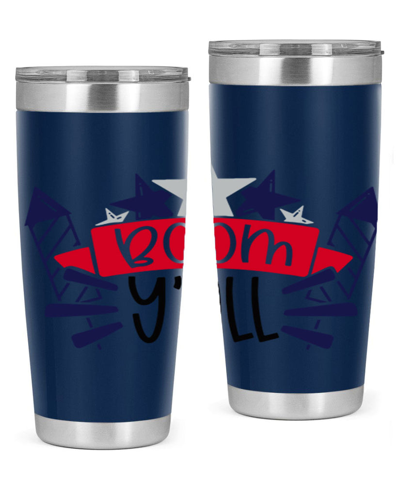 Boom Yall Style 146#- Fourt Of July- Tumbler