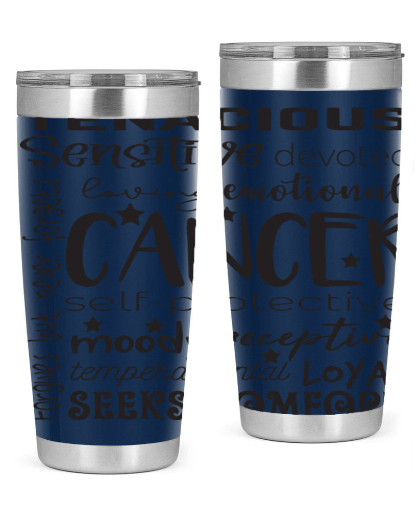 Cancer 565#- zodiac- Tumbler