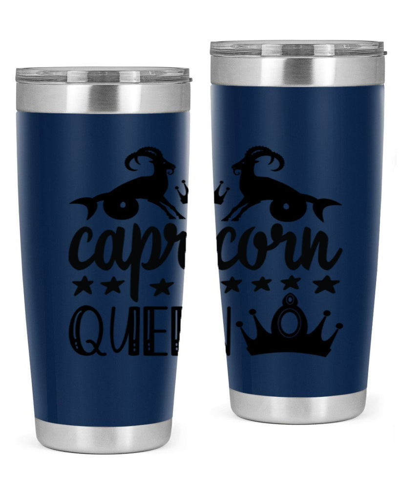 Capricorn queen 195#- zodiac- Tumbler