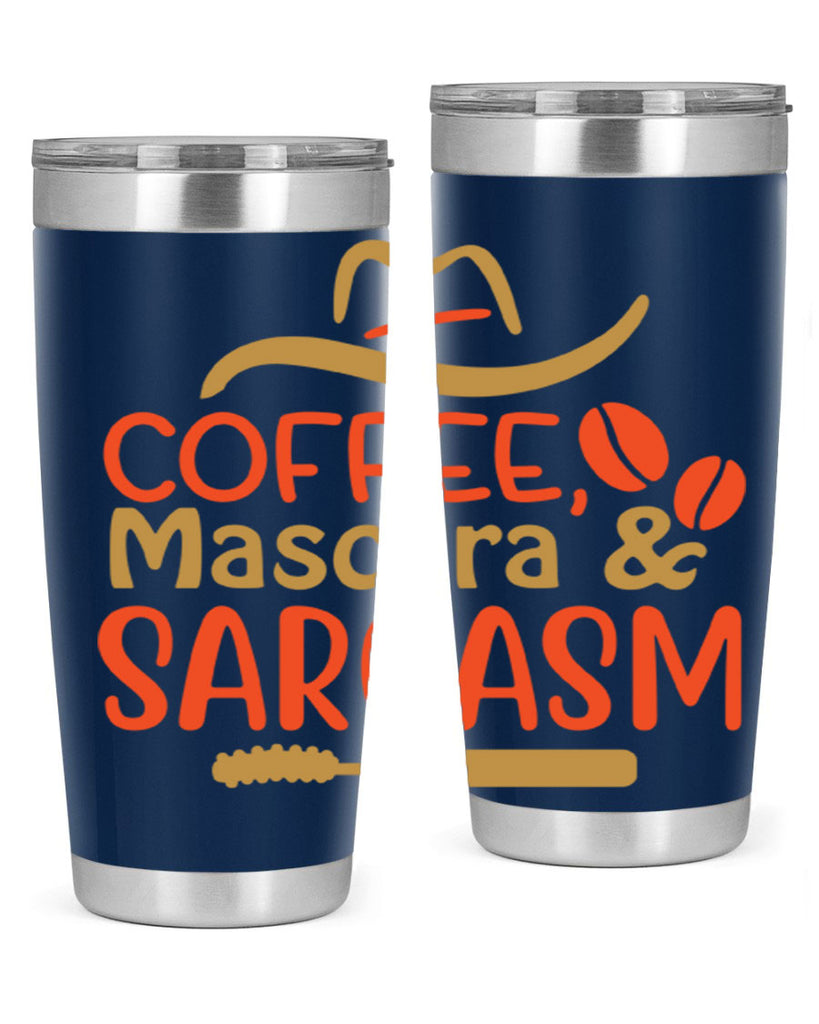 Coffee Mascara Sarcasm 21#- fashion- Cotton Tank
