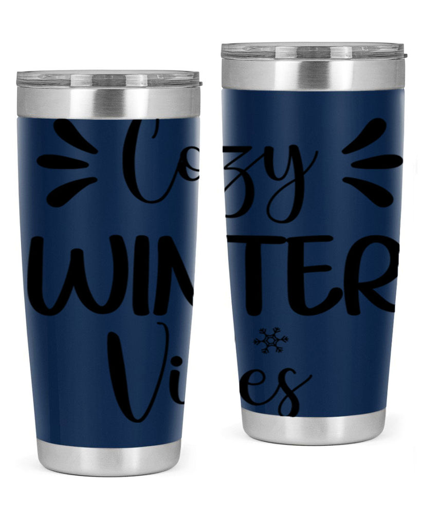 Cozy Winter Vibes76#- winter- Tumbler