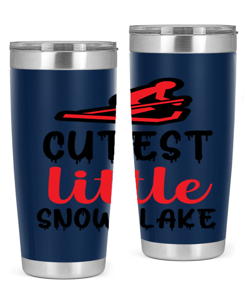 Cutest little snowflake 87#- winter- Tumbler