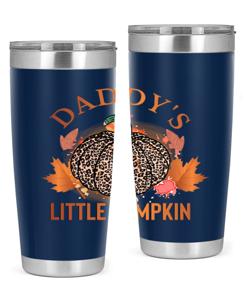 Daddys Little Pumpkin 67#- fall- Tumbler