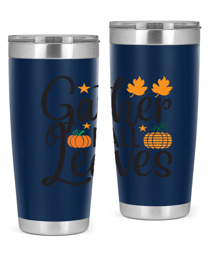 Gatherfallleaves 189#- fall- Tumbler