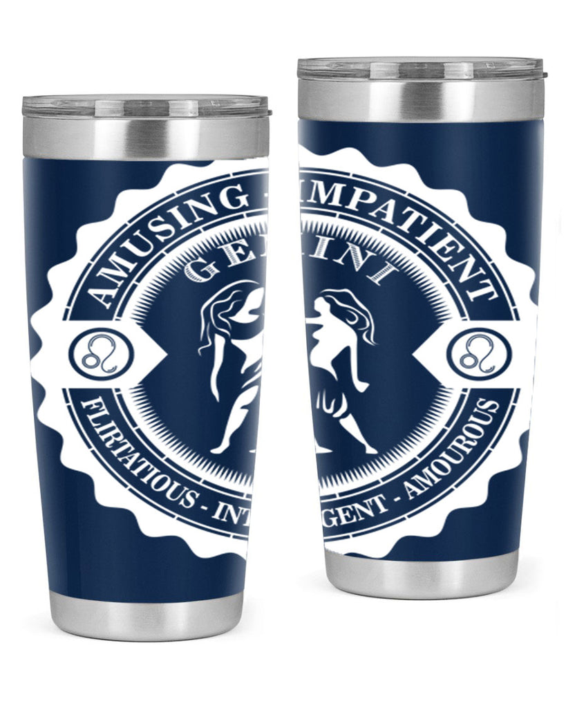 Gemini 12#- zodiac- Tumbler