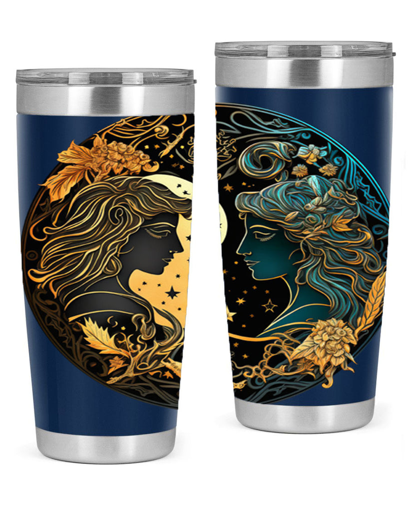 Gemini 216#- zodiac- Tumbler
