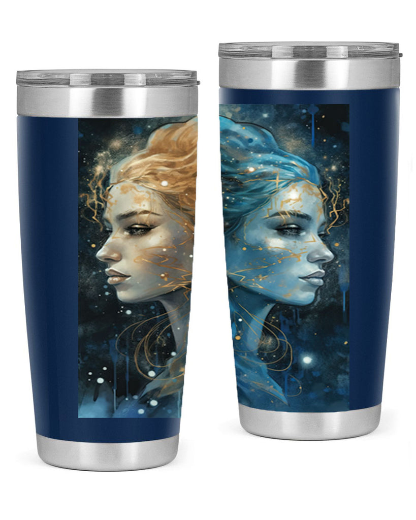 Gemini 56#- zodiac- Tumbler
