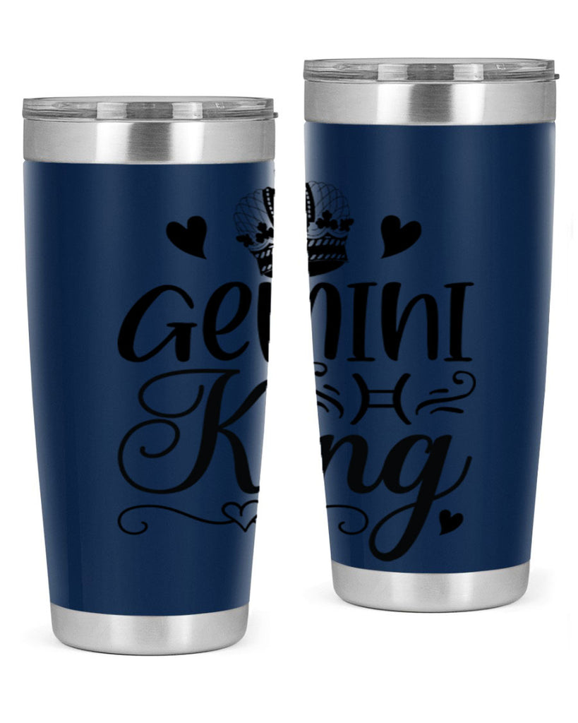 Gemini king 228#- zodiac- Tumbler