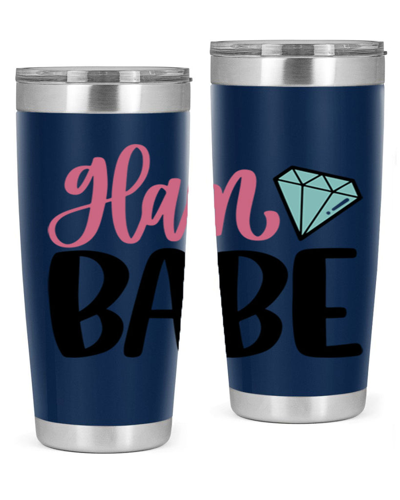 Glam Babe Style 98#- make up- Tumbler