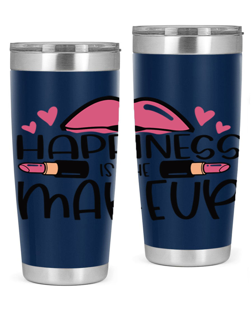 Hapiness Is The Makeup Style 95#- make up- Tumbler
