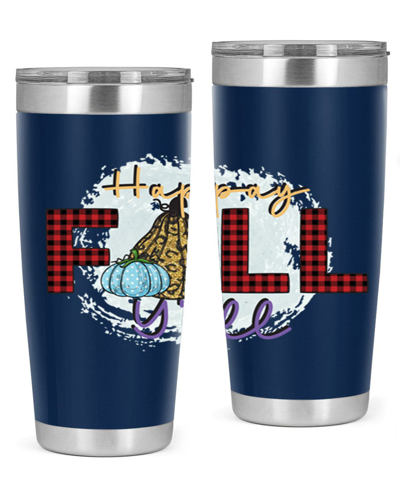 Happay Fall Y all 217#- fall- Tumbler