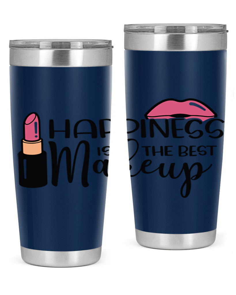 Happiness Is The Best Makeup Style 93#- make up- Tumbler