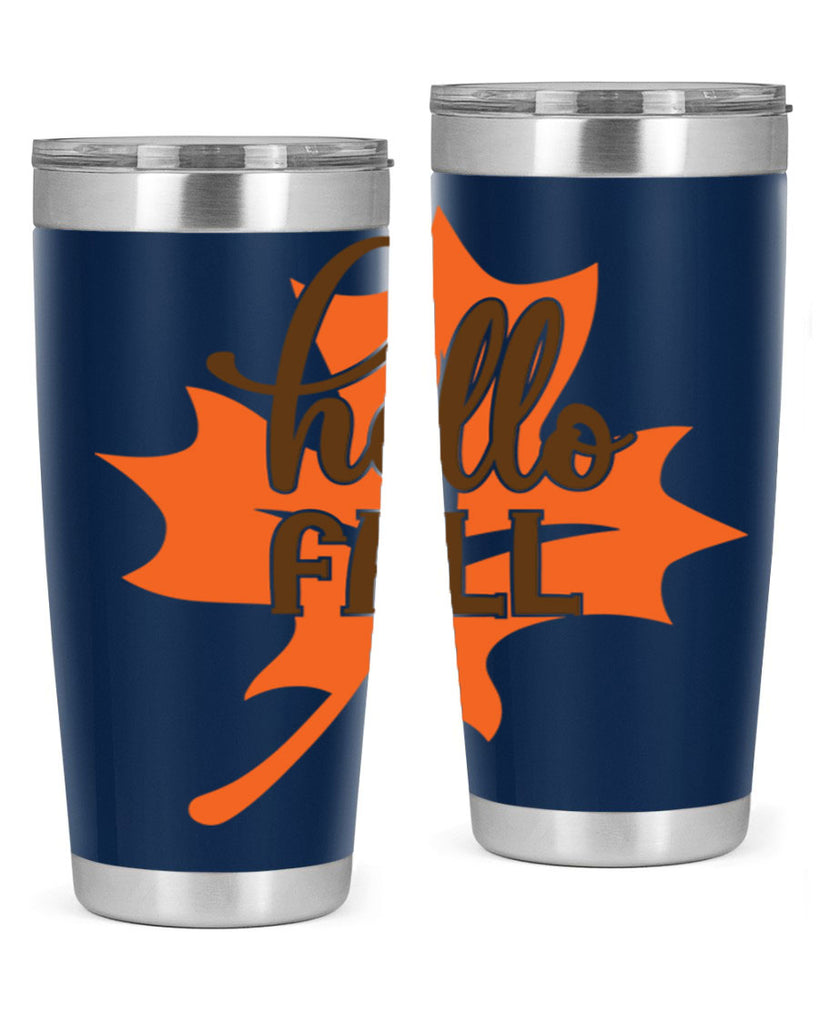 Hello Fall 273#- fall- Tumbler
