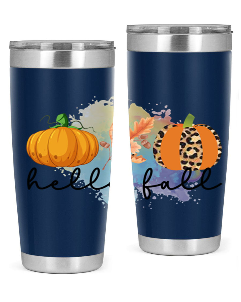Hello Fall 277#- fall- Tumbler