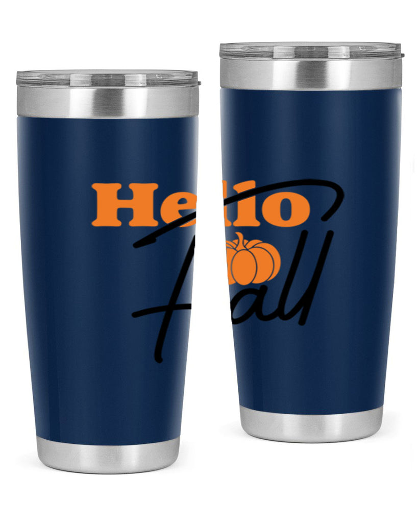 Hello Fall 279#- fall- Tumbler