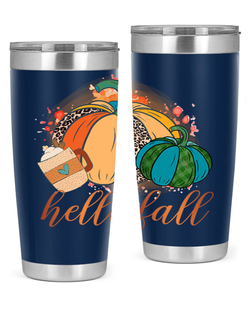 Hello Fall 282#- fall- Tumbler