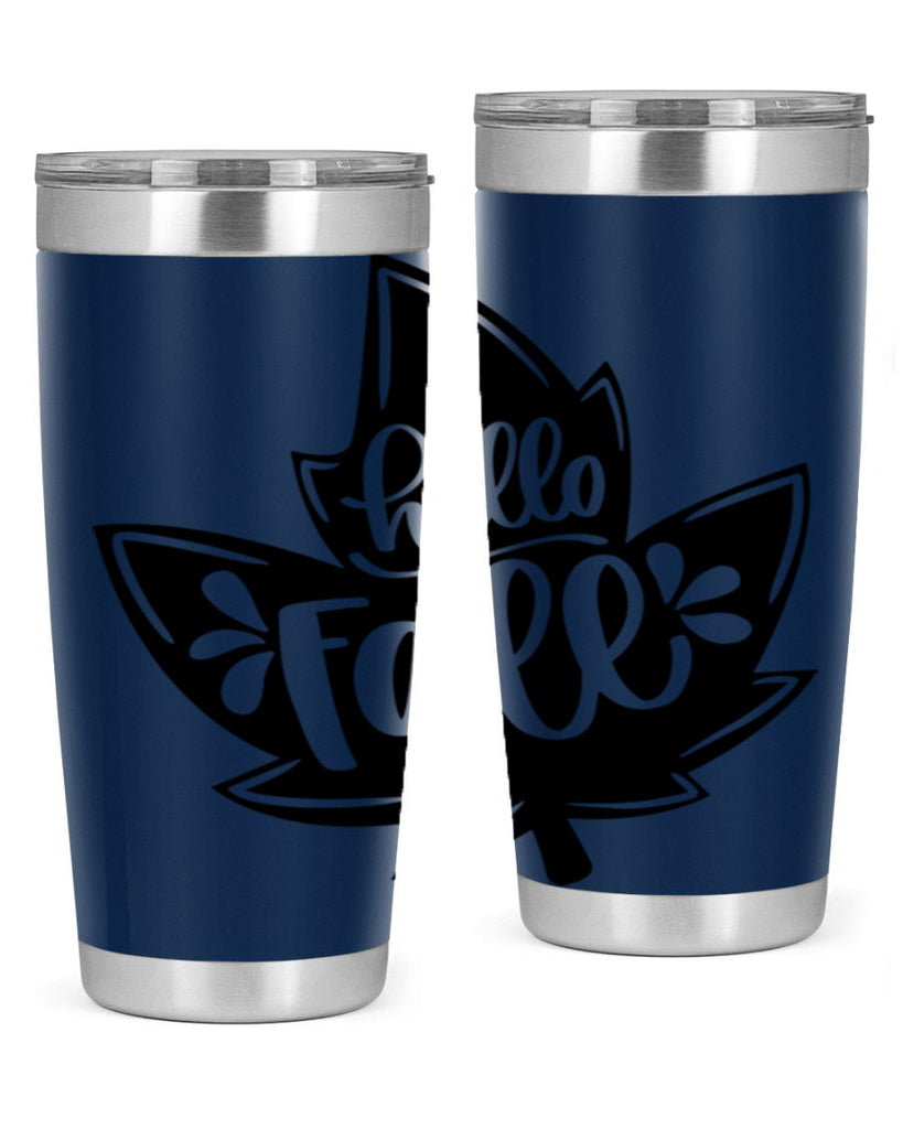 Hello Fall 494#- fall- Tumbler