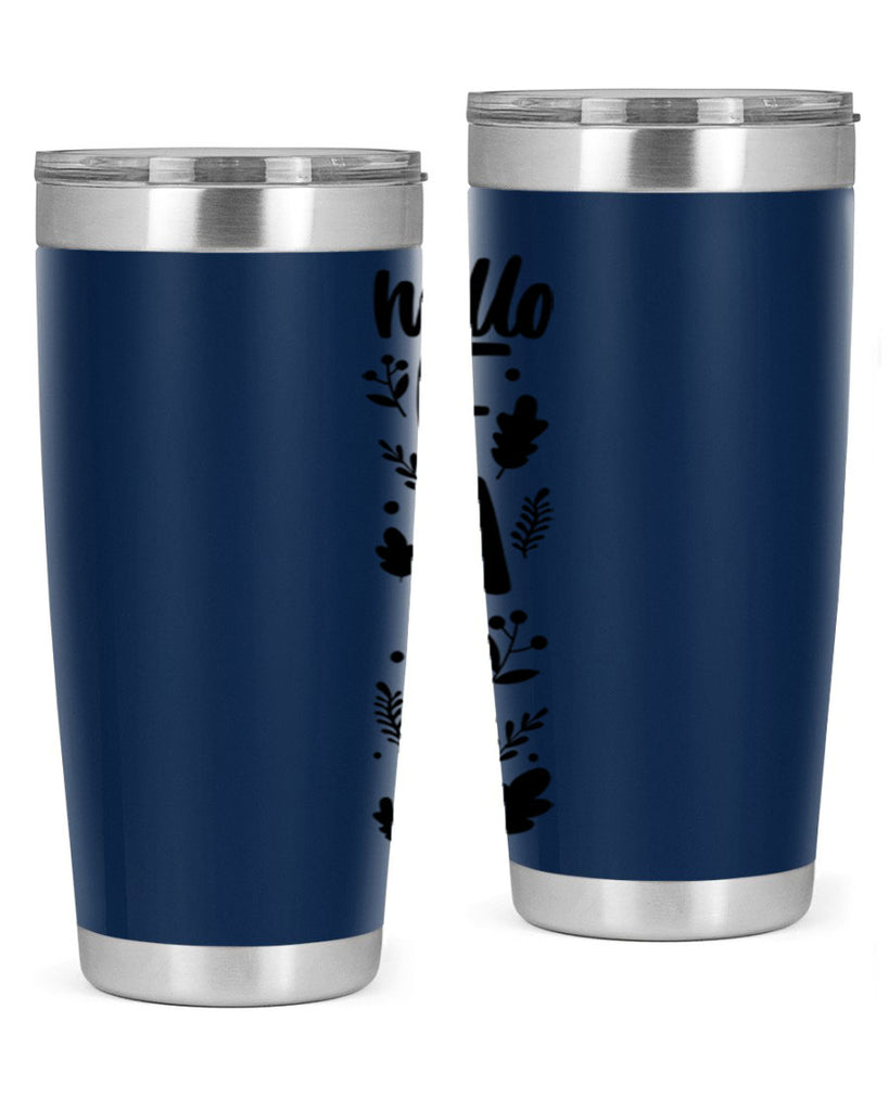 Hello Fall 495#- fall- Tumbler