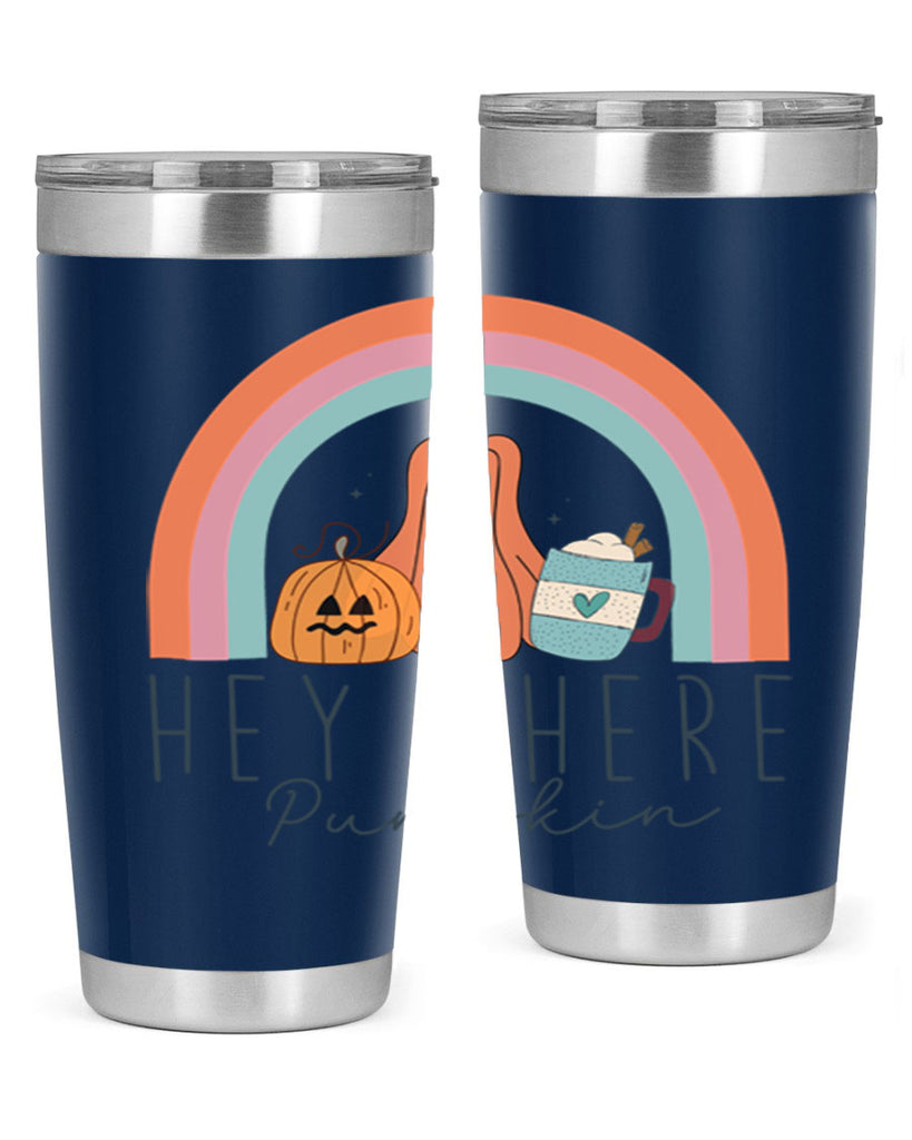 Hey There Pumpkin 309#- fall- Tumbler