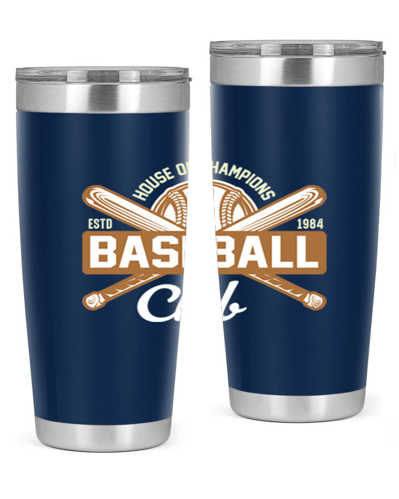 House 1178#- baseball- Tumbler