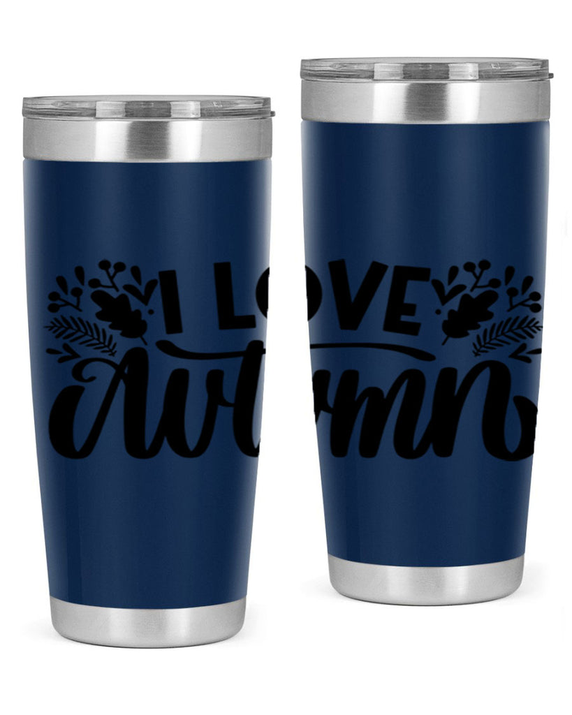 I Love Autumn 497#- fall- Tumbler