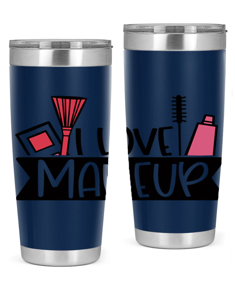 I Love Makeup Style 81#- make up- Tumbler