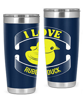 I Love Rubber duck Style 41#- duck- Tumbler