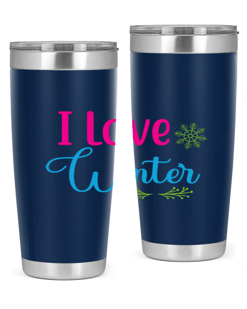 I Love Winter 225#- winter- Tumbler