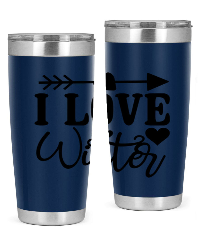 I Love Winter 227#- winter- Tumbler