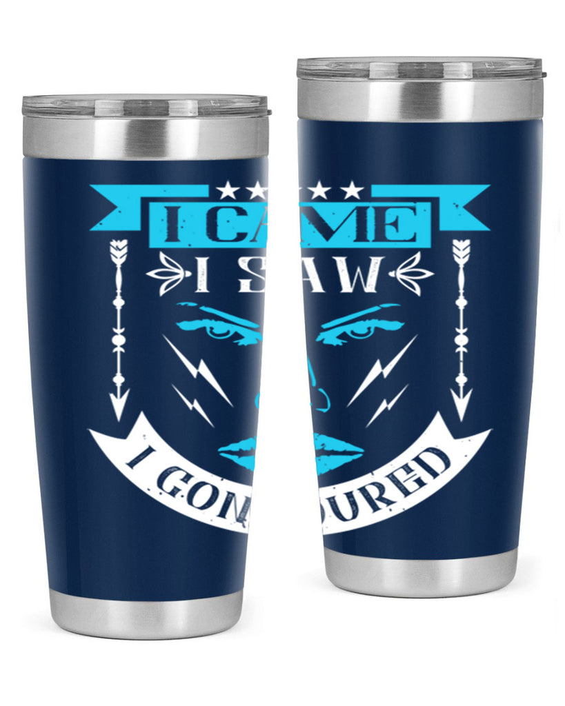 I came I saw I contoured Style 209#- make up- Tumbler
