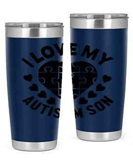 I love my Style 45#- autism- Tumbler
