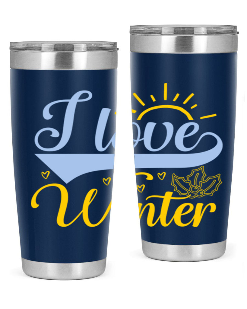 I love winter228#- winter- Tumbler