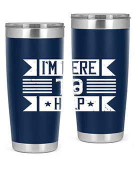 Im Here to Help Style 46#- volunteer- Tumbler