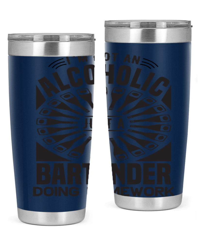 Im not an Style 18#- bartender- tumbler