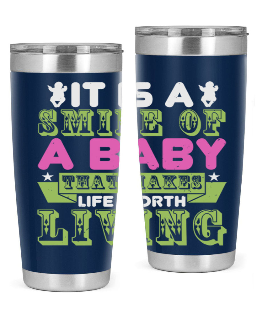 It is a smile of a baby Style 188#- baby- tumbler