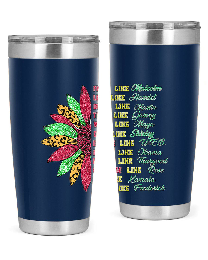 Juneteenth Sunflower Design 17#- Juneteenth- tumbler