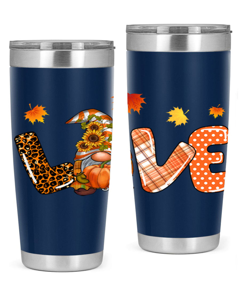 LOVEFallGnomeAutumn 416#- fall- Tumbler