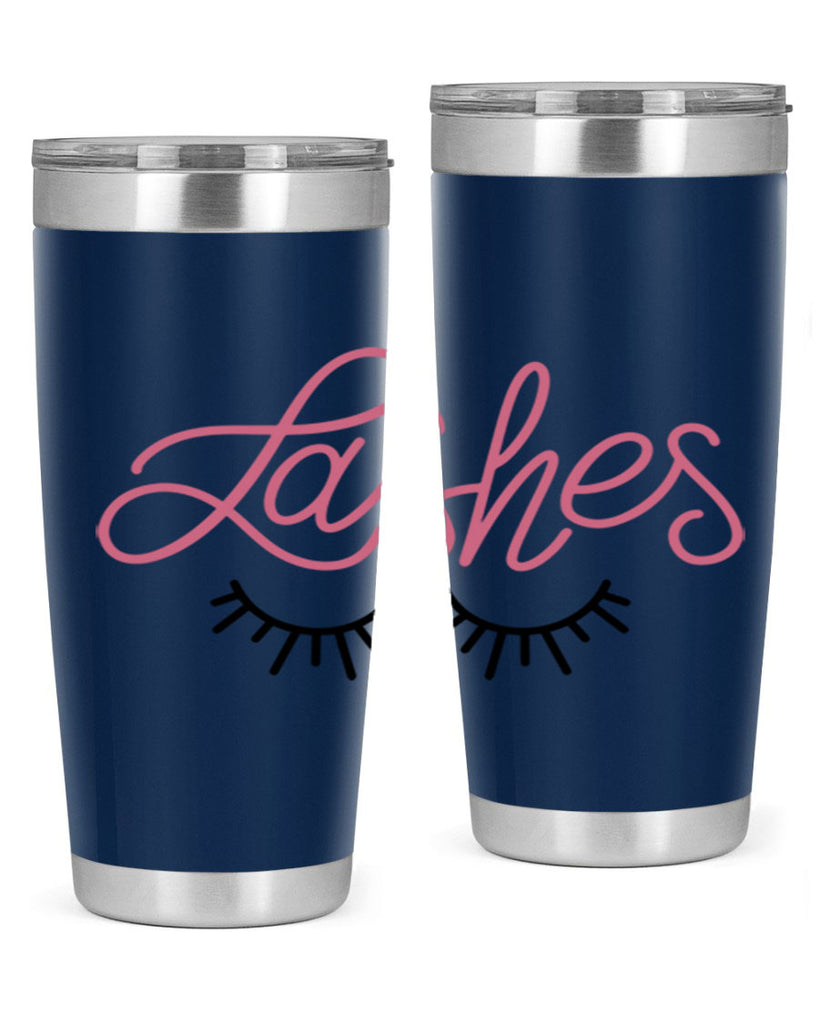 Lashes Style 63#- make up- Tumbler