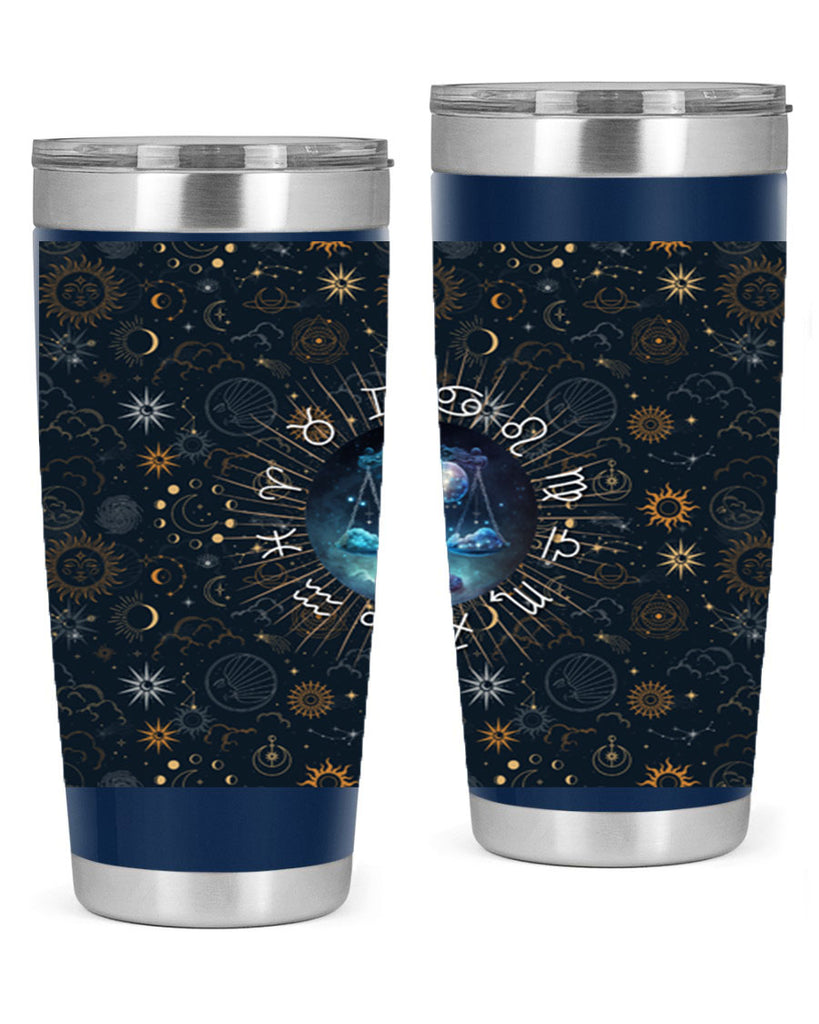 Libra Straight 317#- zodiac- Tumbler