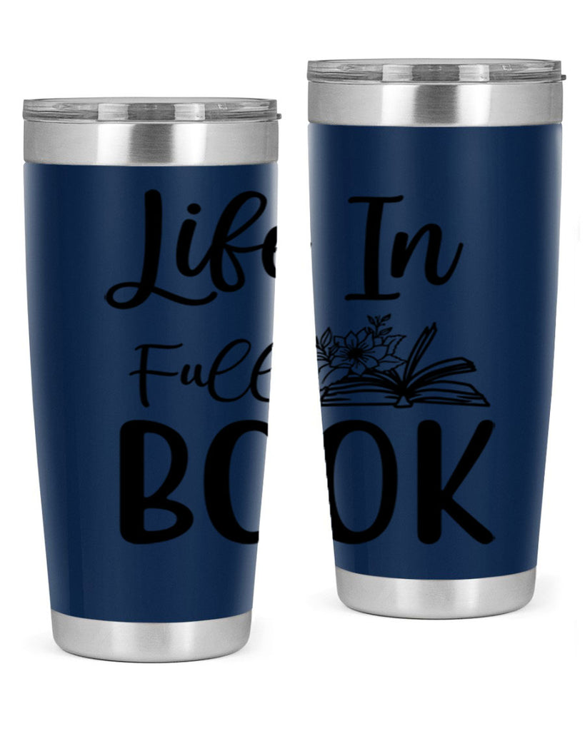 Life In Full Book 297#- spring- Tumbler