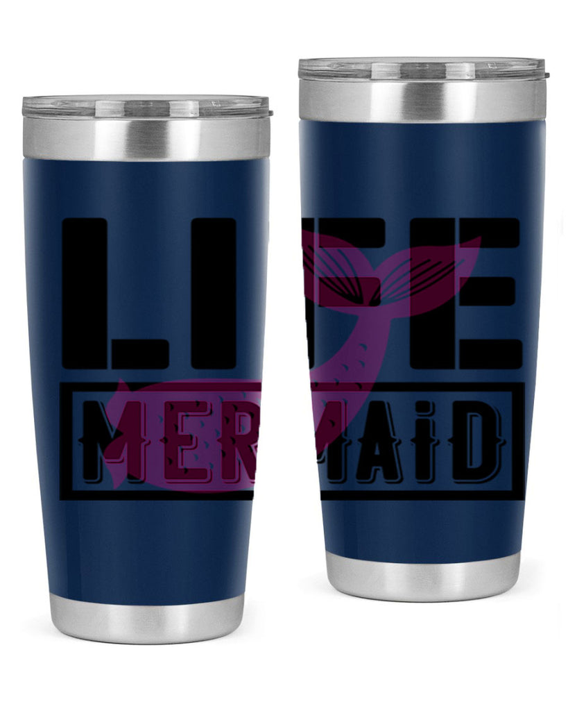 Life mermaid 303#- mermaid- Tumbler