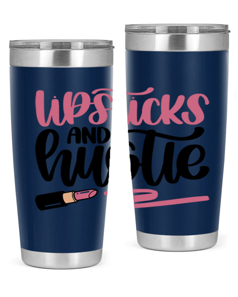 Lipstick And Hustie Style 58#- make up- Tumbler