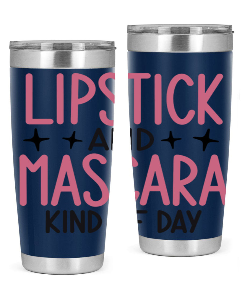 Lipstick and Mascara Kind of Day Style 57#- make up- Tumbler