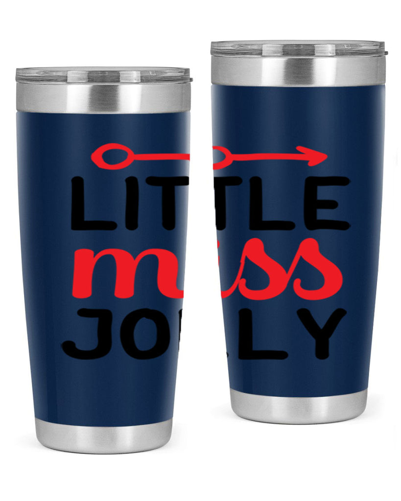 Little miss jolly 306#- winter- Tumbler