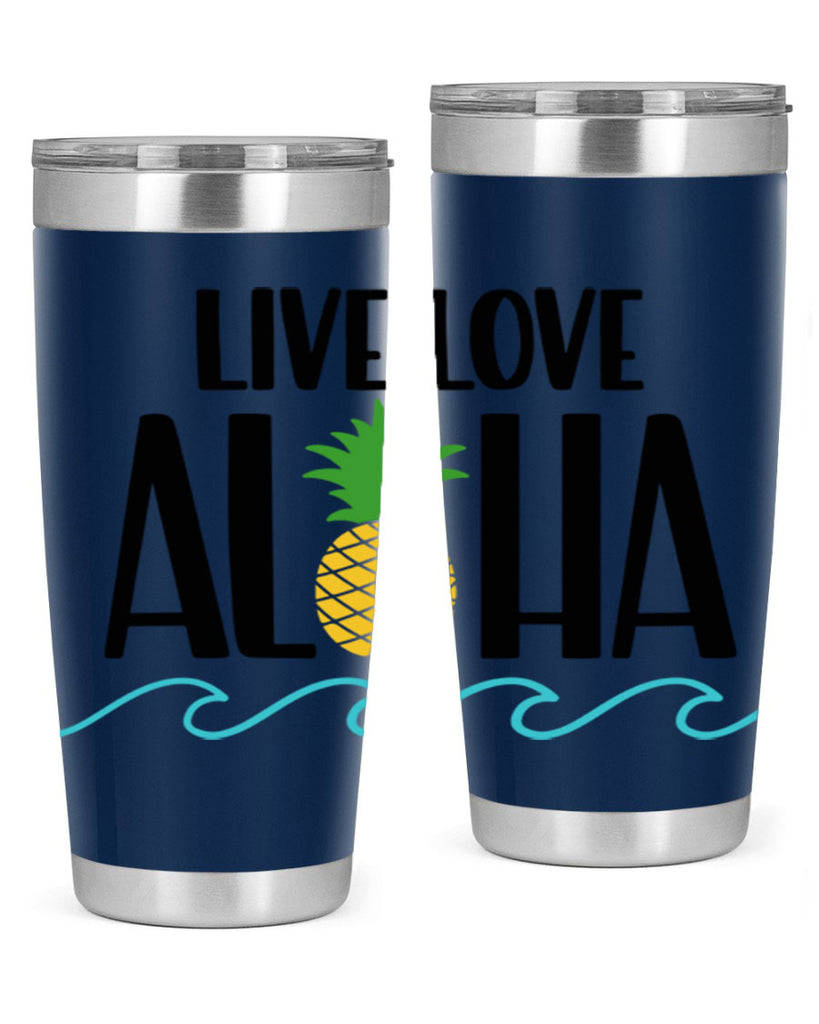 Live Love Aloha Style 30#- summer- Tumbler
