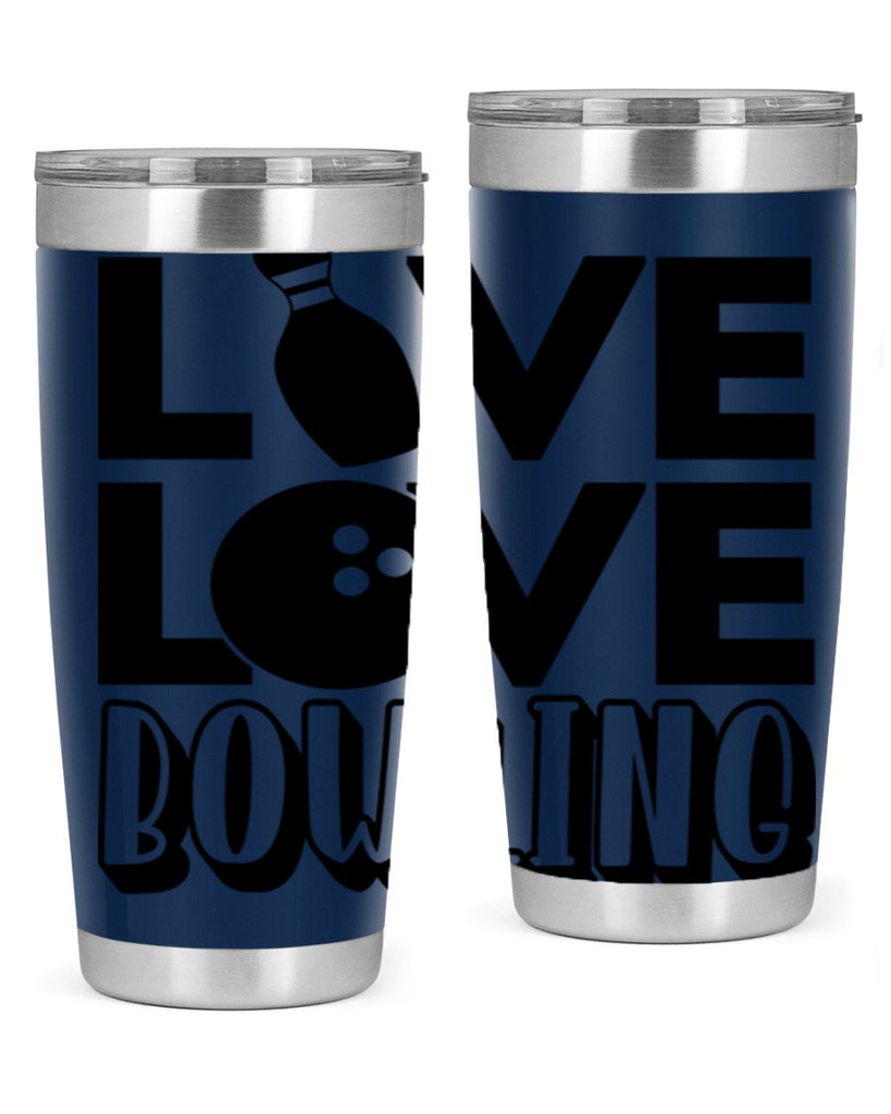 Live Love Bowling 833#- bowlig- Tumbler